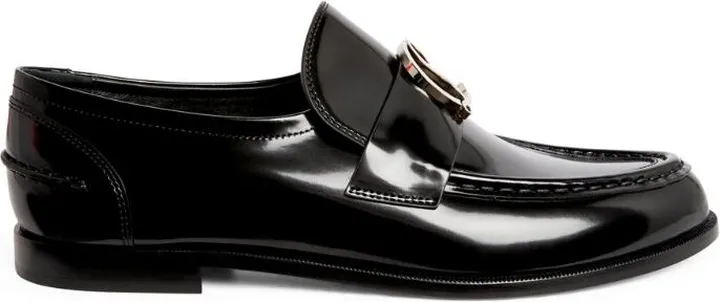 Christian Louboutin Cl Moc Patent Leather Loafers