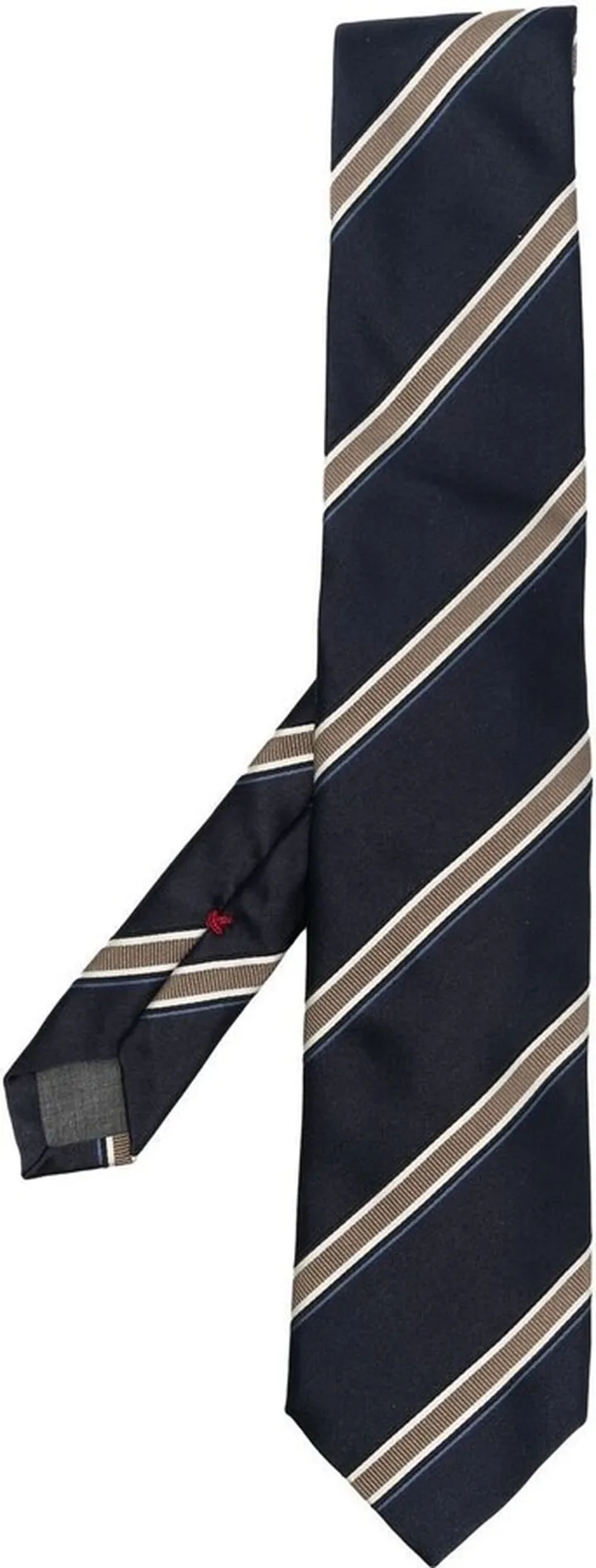 Blue Striped Silk Tie