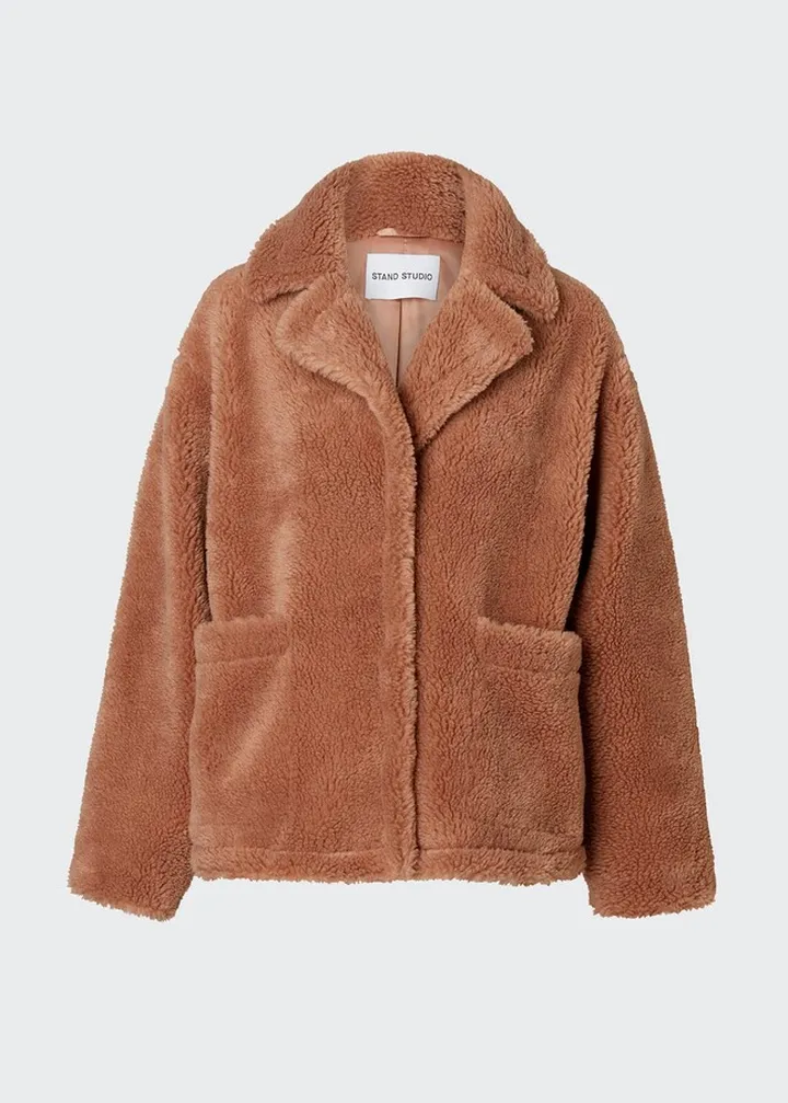 Marina Short Faux-Fur Jacket