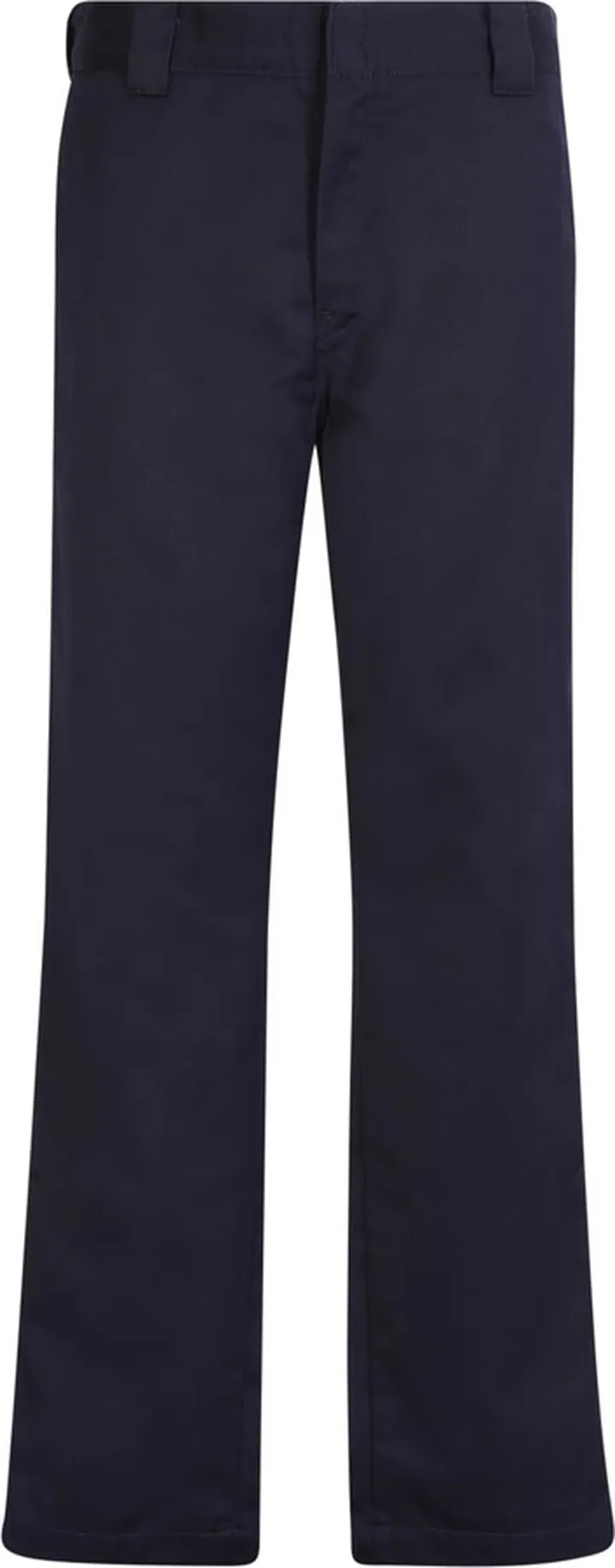 Straight Leg Trousers In Cotton Blend