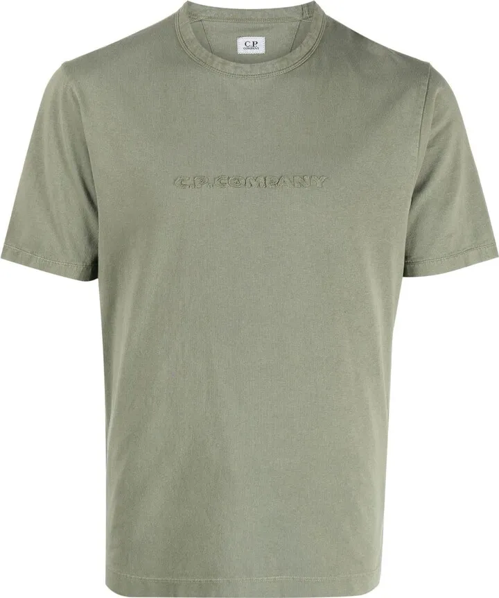 embroidered-logo cotton T-shirt