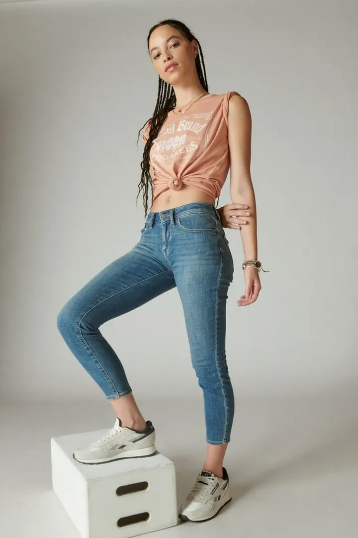 Low Rise Lolita Skinny W Grinding