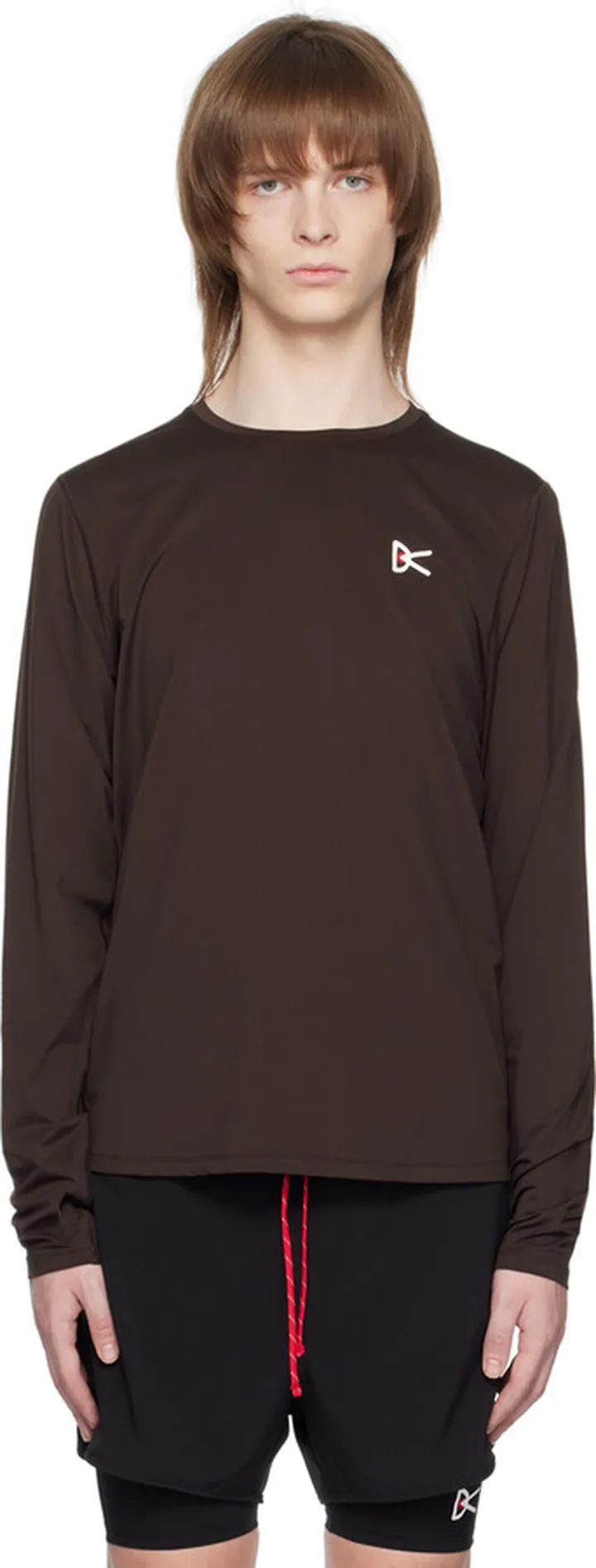 District Vision Brown Deva Long Sleeve T-Shirt