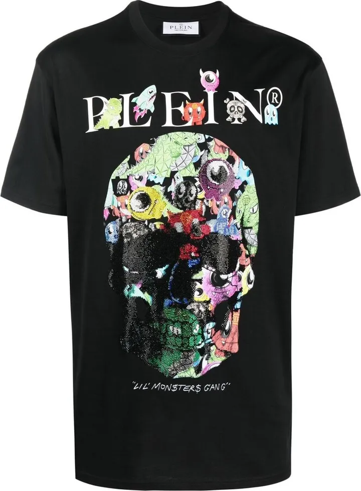 Monsters logo print T-shirt