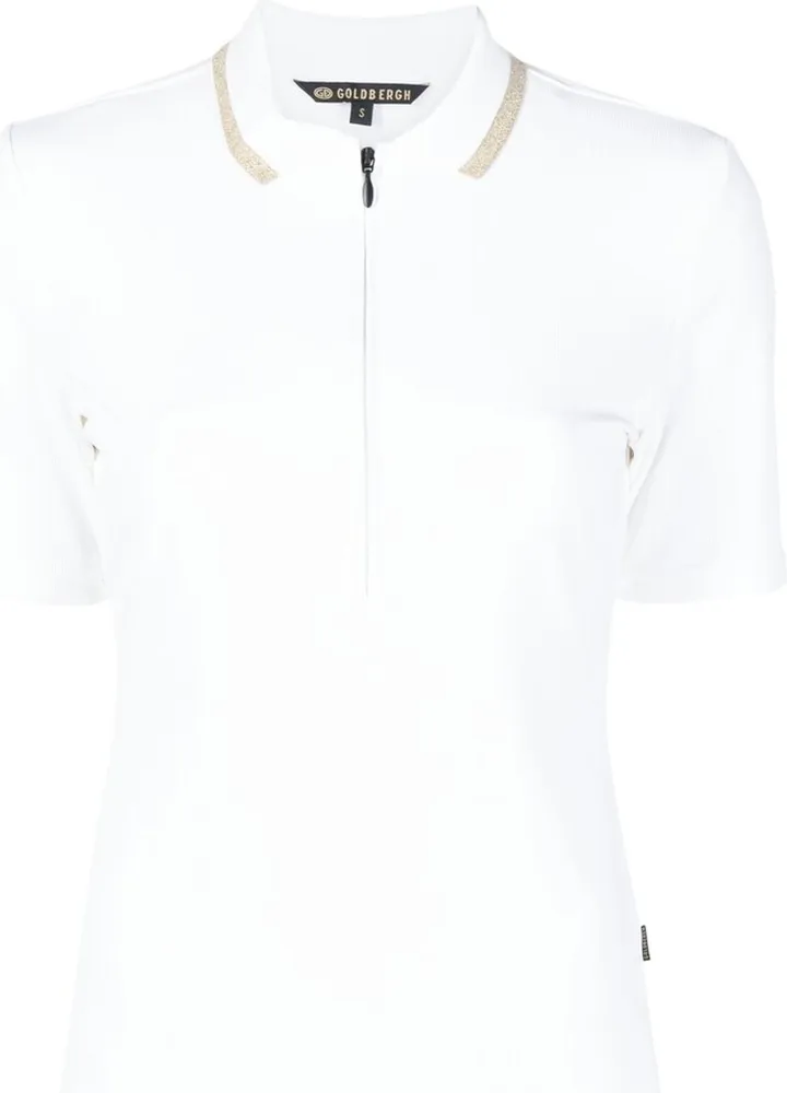 Zip-Fastening Polo Shirt