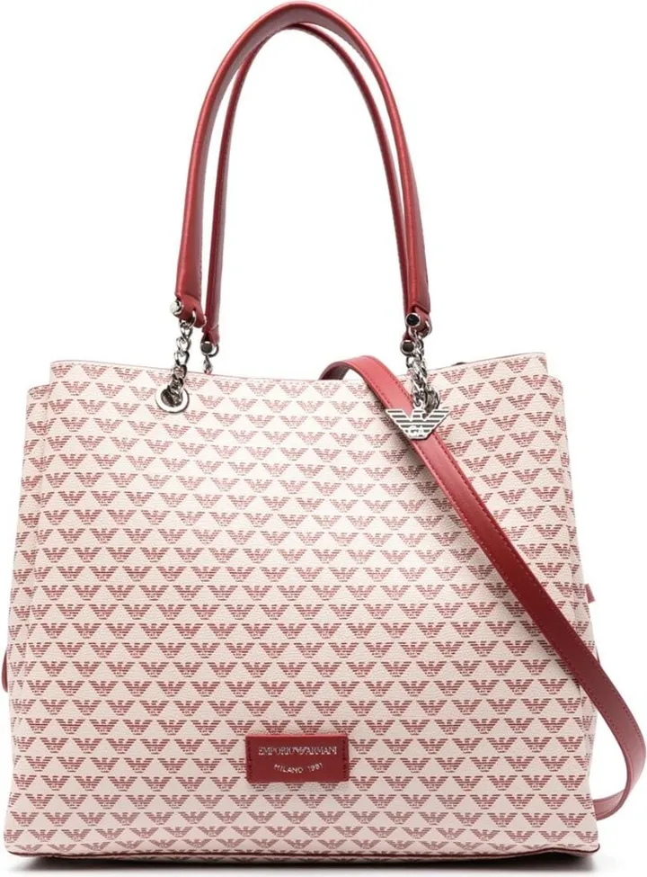 Monogram Faux-Leather Tote