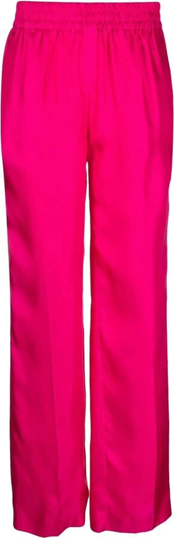 Straight-Leg Cut Trousers
