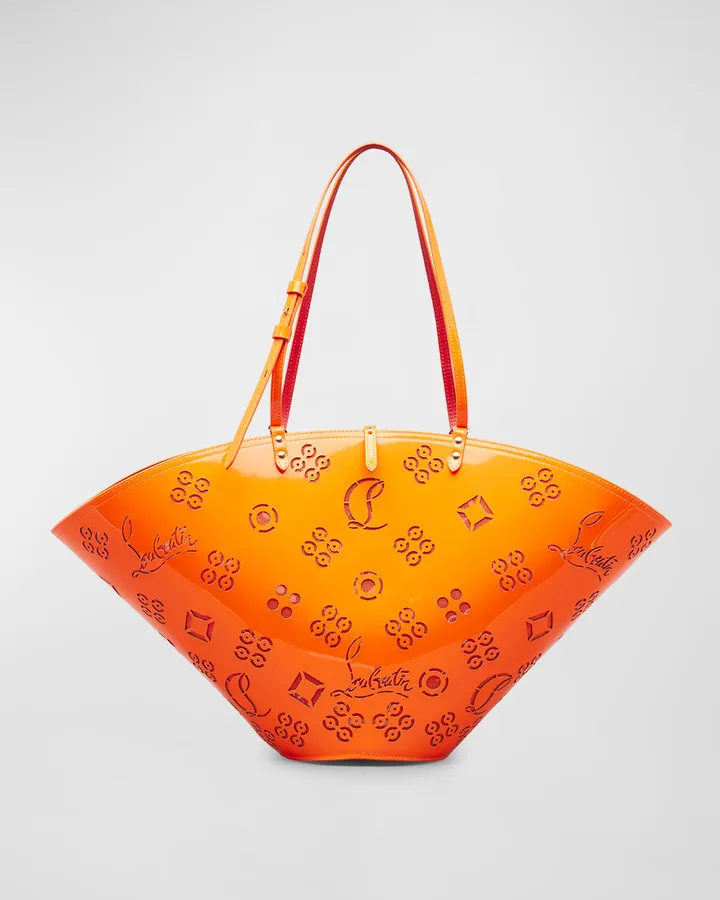 Loubifever Loubinthesky Patent Leather Tote Bag