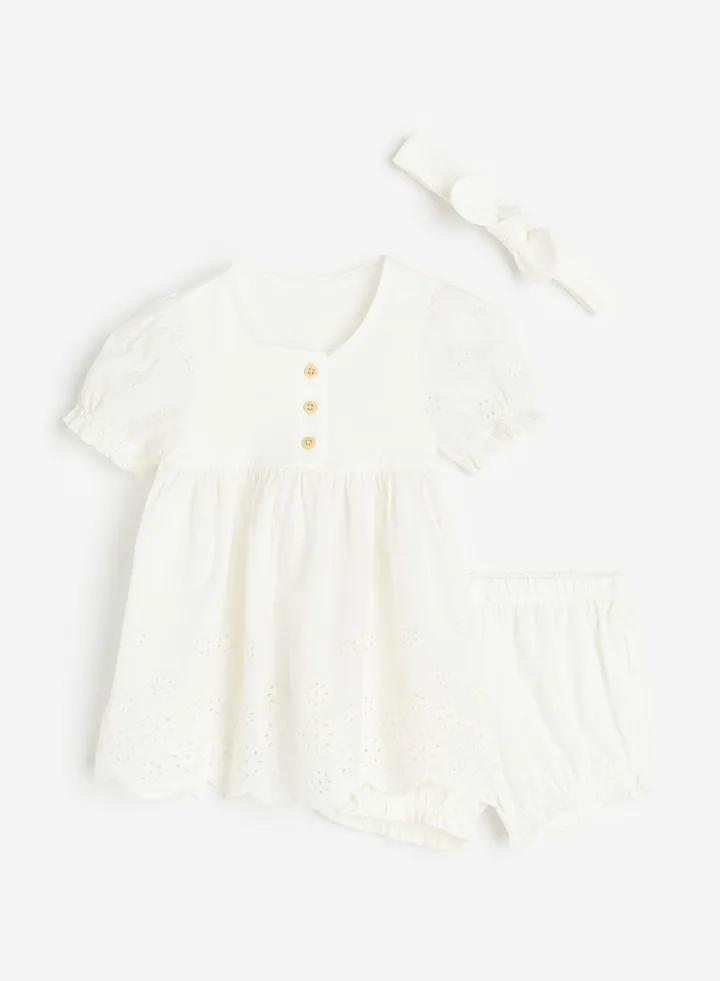 Kids 3 Piece Dress Set