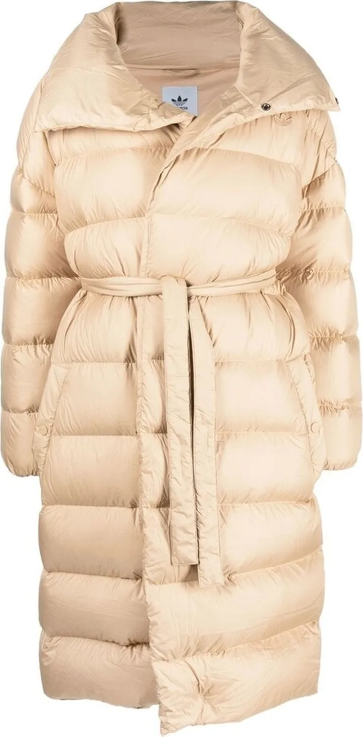 Trefoil-Logo Padded Down Jacket