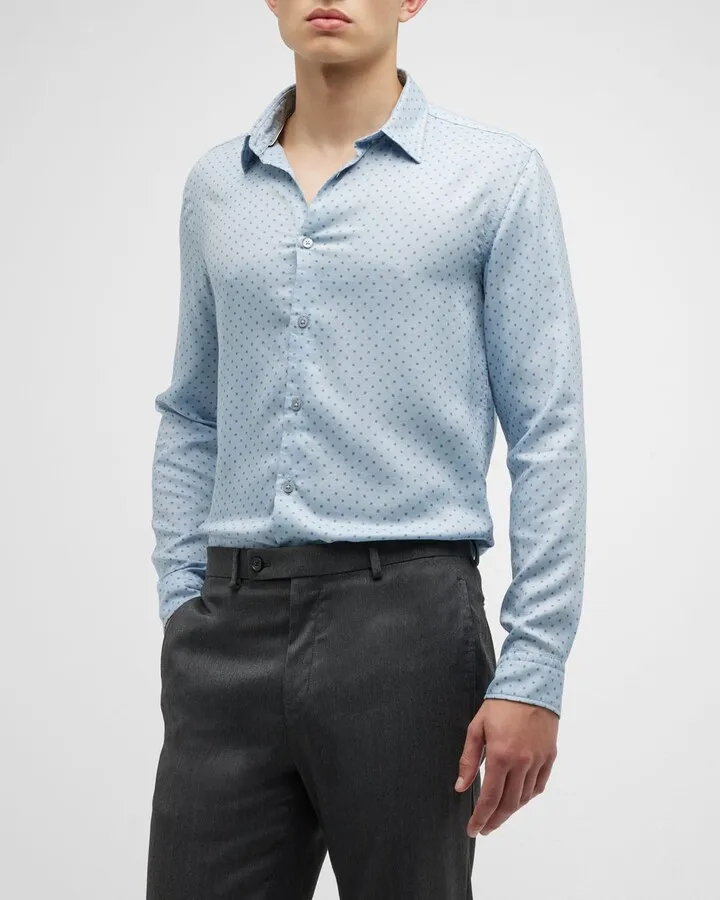 Men's Roger Printed Sport Shirt