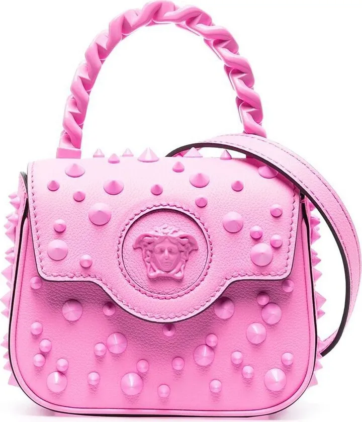 La Medusa Studded Mini Bag