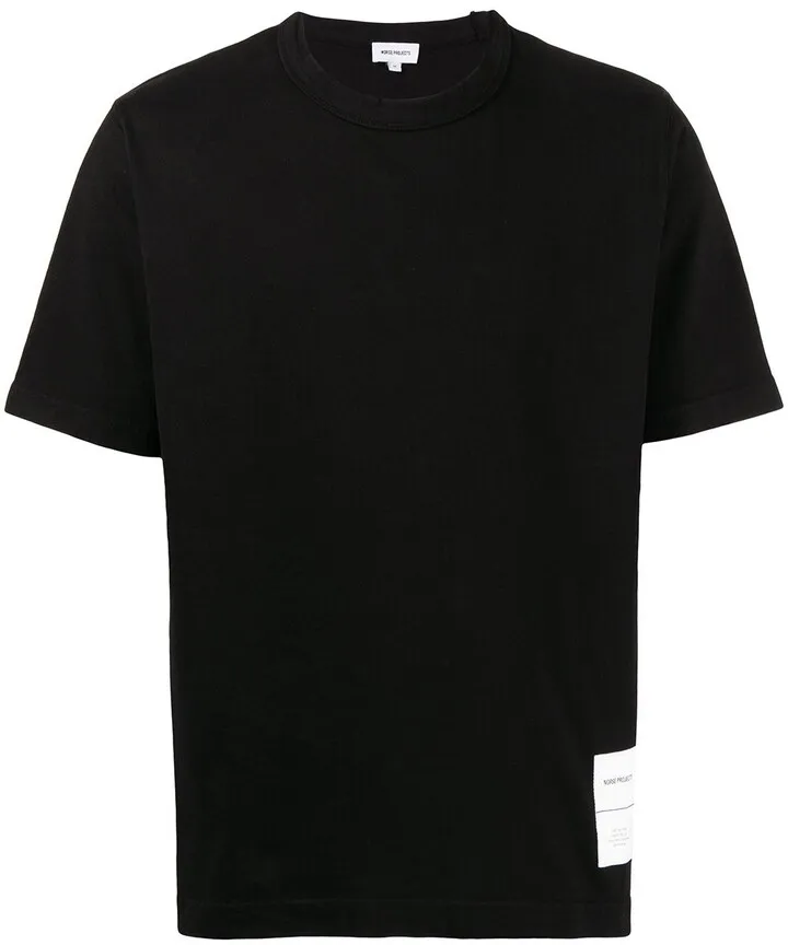 logo-patch short-sleeved T-shirt