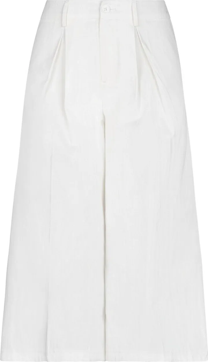 Cropped Pants White