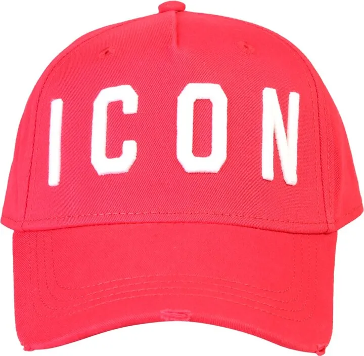 Red And White Icon Hat