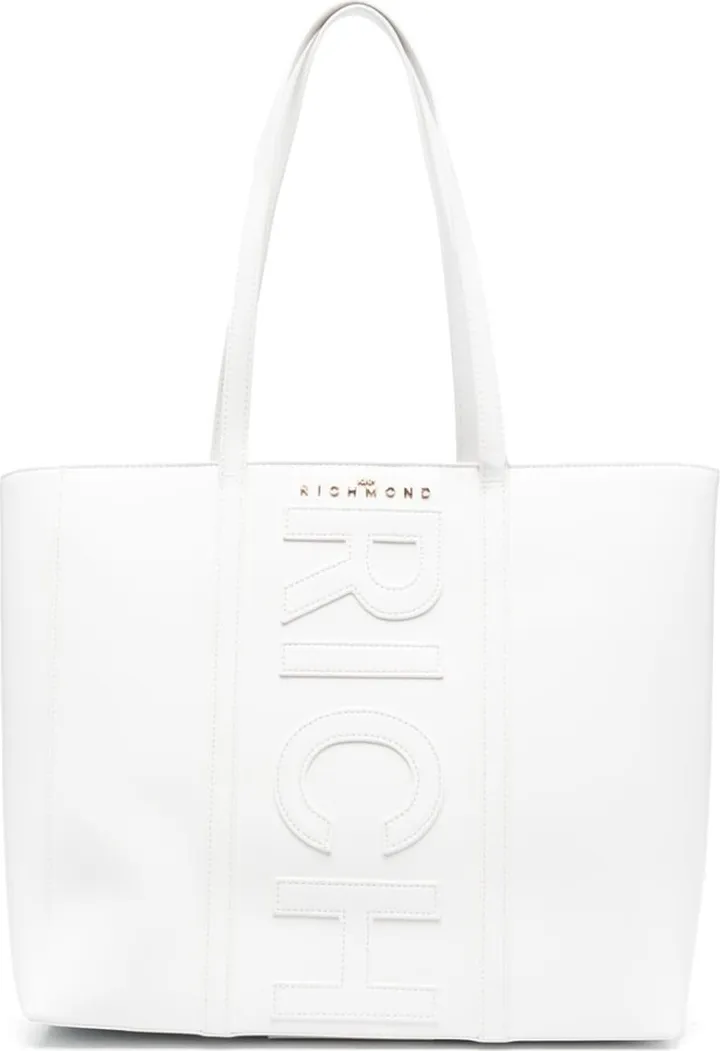 Logo-Embossed Tote Bag