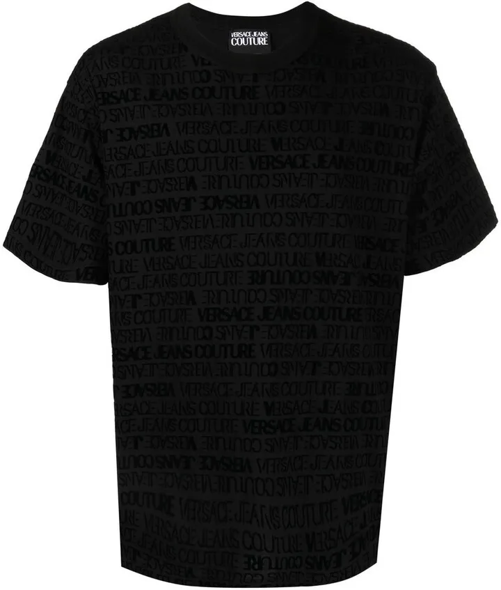 logo-print round-neck T-shirt