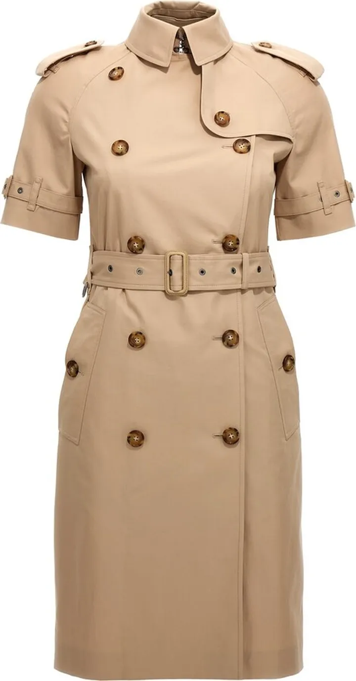 Short-sleeved Trench Coat
