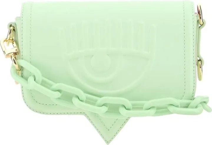 Chiara Ferragni Small Eyelike Chain-Linked Shoulder Bag