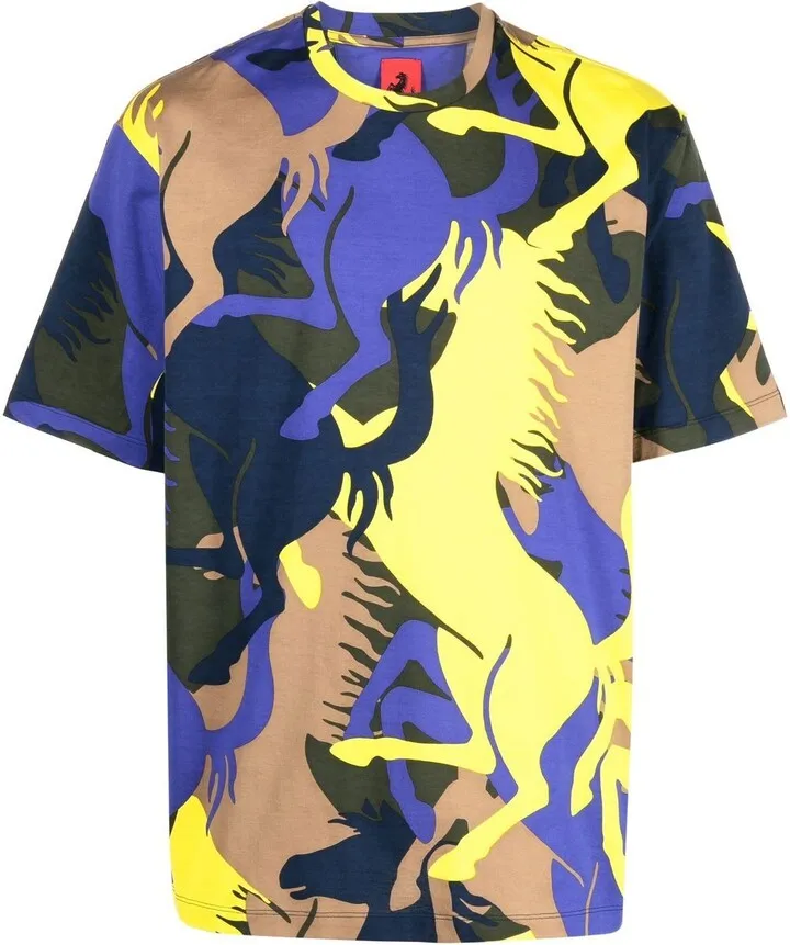 Prancing Horse all-over print T-shirt