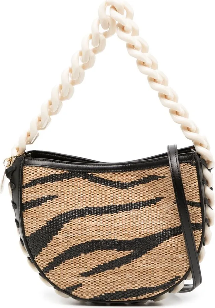 Small Animal-Print Shoulder Bag