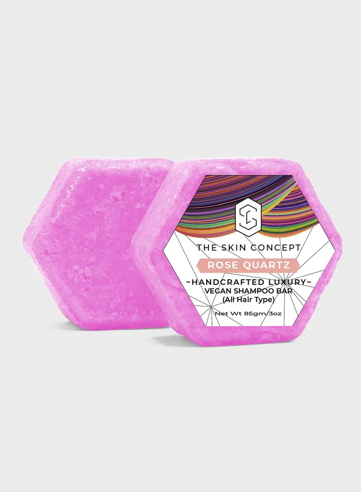 Vegan Shampoo Bar - Rose Quartz
