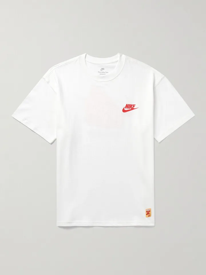 Sportswear Sole Food Logo-Print Cotton-Jersey T-Shirt
