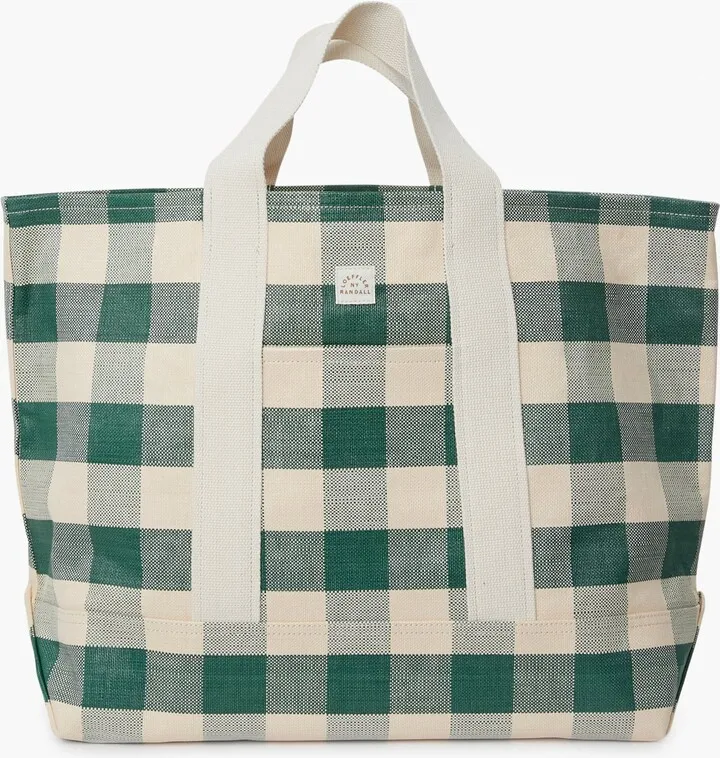 Green Gingham Bodie Bag