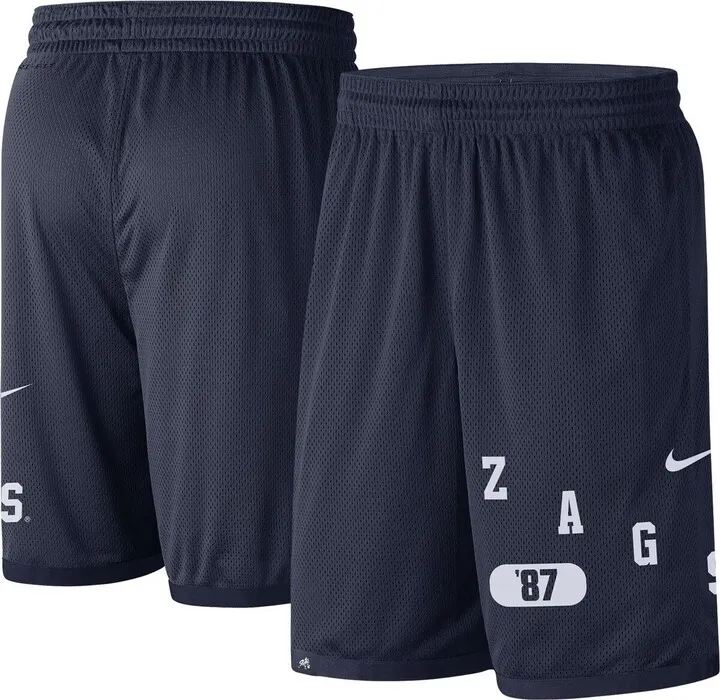 Men's Nike Navy Gonzaga Bulldogs Wordmark Performance Shorts