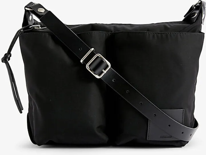 Black Pilot Shell Cross-body bag