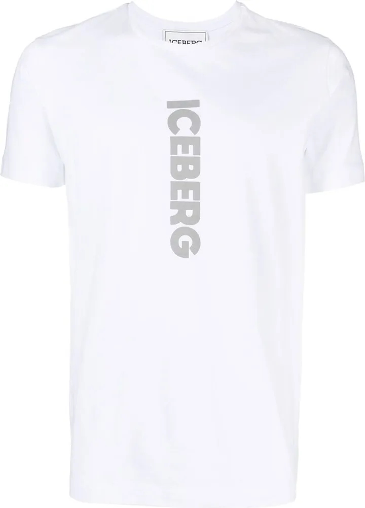 logo-print stretch-cotton T-shirt