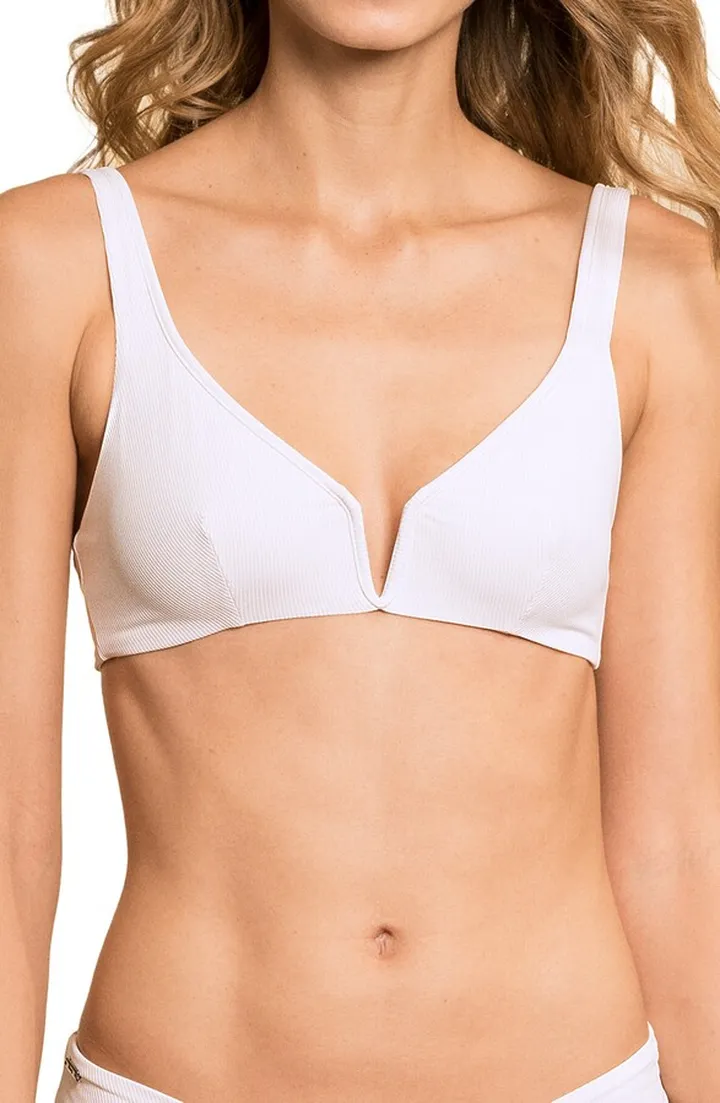 Victory Reversible Ribbed Bikini Top