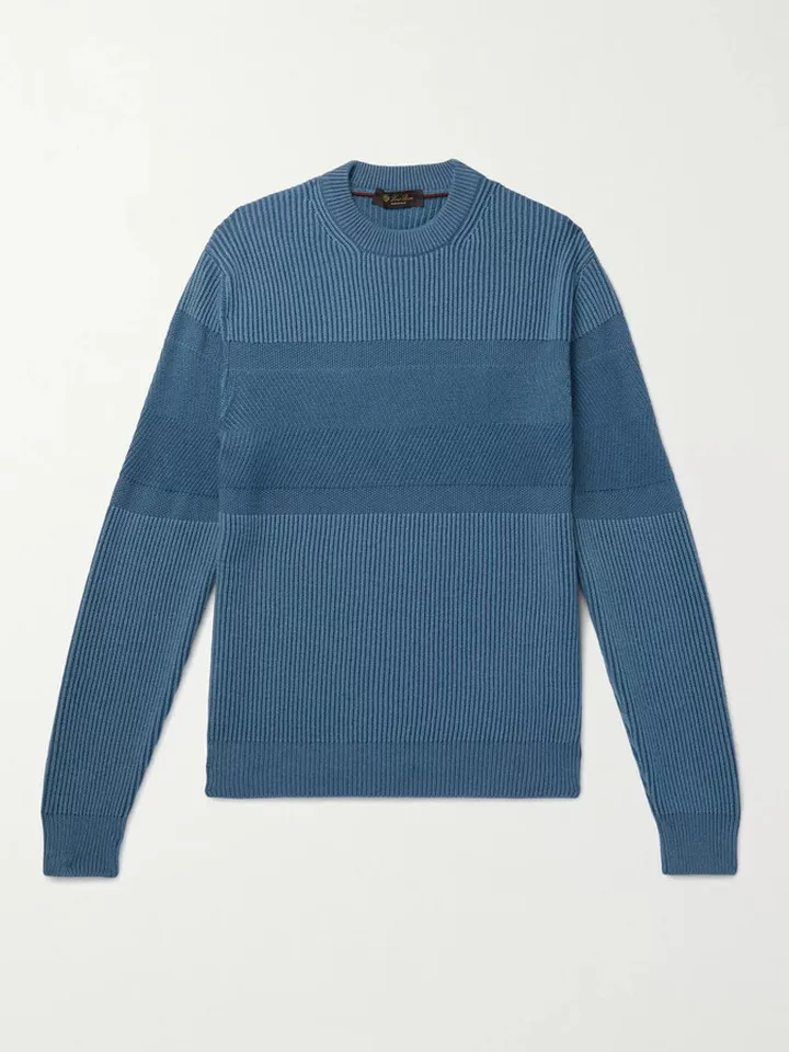 Ribbed Cashmere Sweater