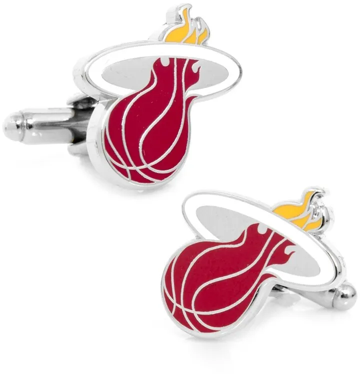 Miami Heat Cuff Links