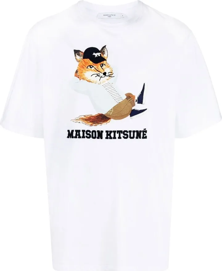 logo-print short-sleeve T-shirt