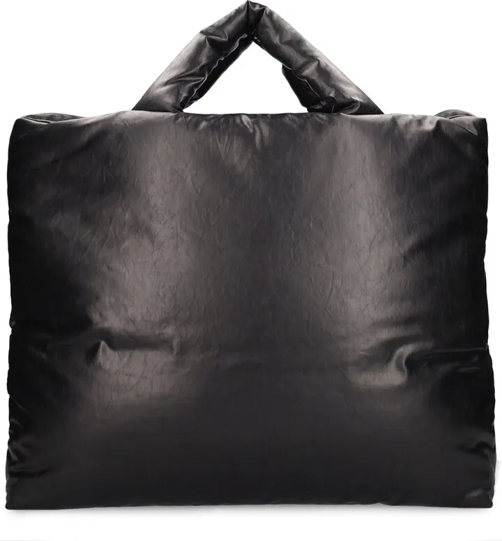 Large pillow oil tote bag
