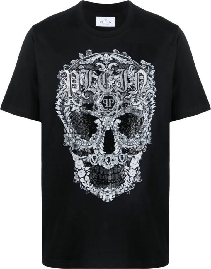 Baroque Skull cotton T-shirt