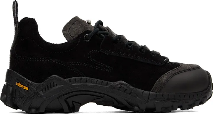 Our Legacy Black & Gray Gabe Sneakers