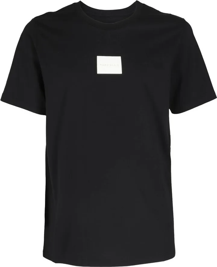 MM6 Maison Margiela Logo Patch Crewneck T-Shirt