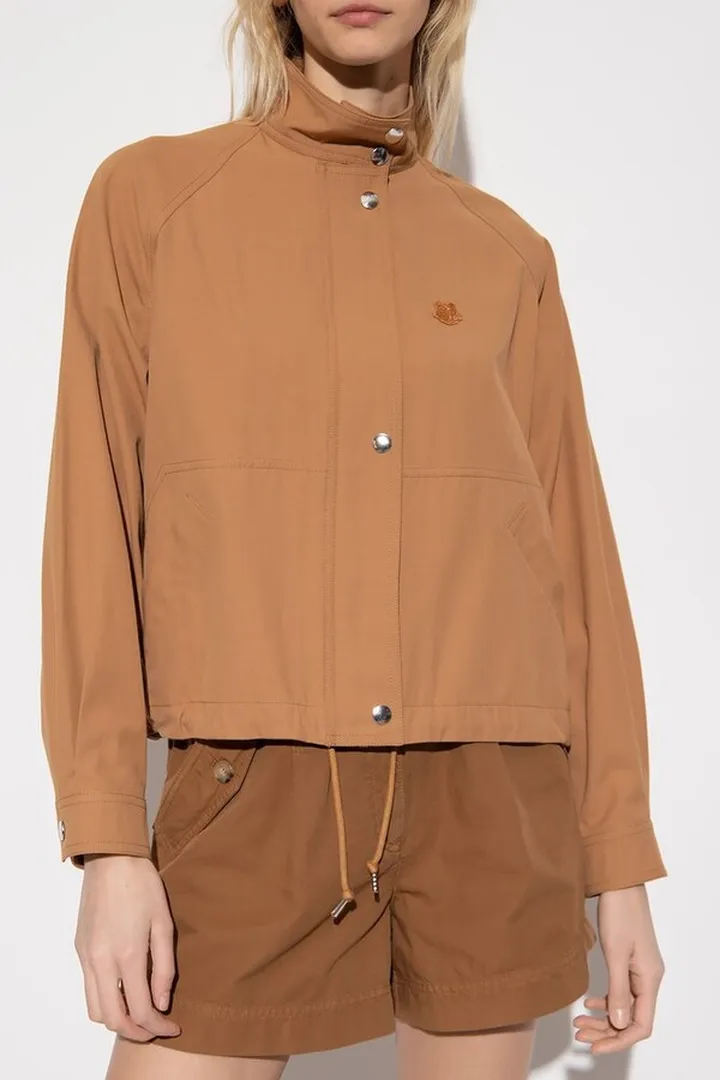 Kenzo Logo Patch Raglan Sleeved Jacket