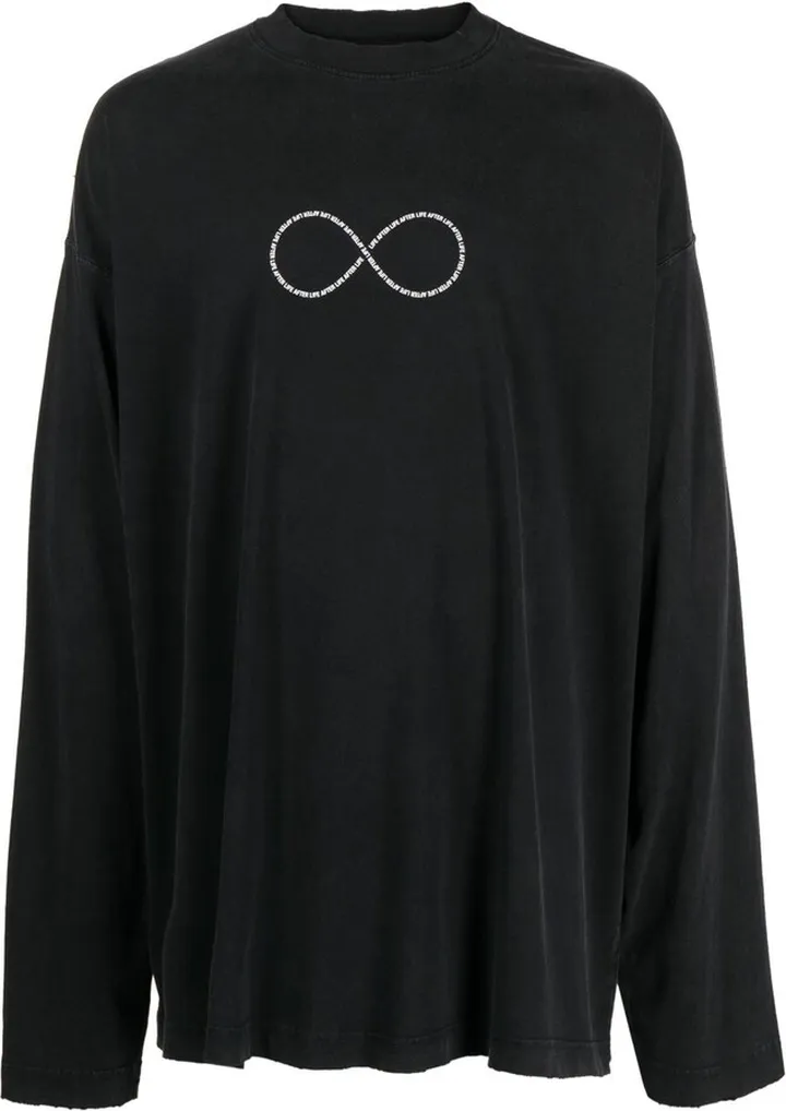 Infinity long-sleeve T-shirt
