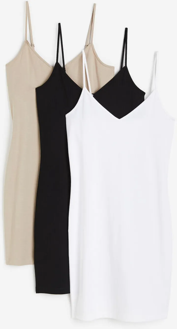 3-pack Slip Dresses