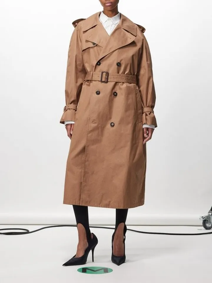 Release 04 Cotton-drill Trench Coat