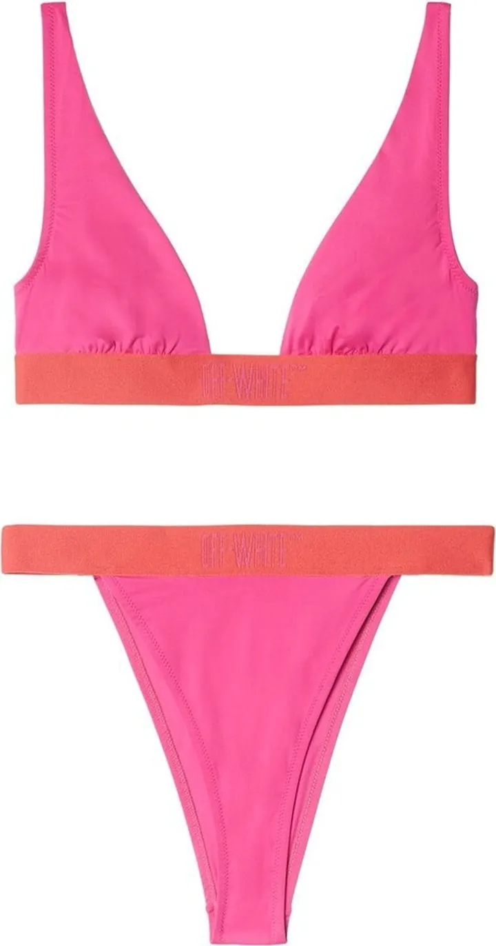 Condenced two-tone bikini