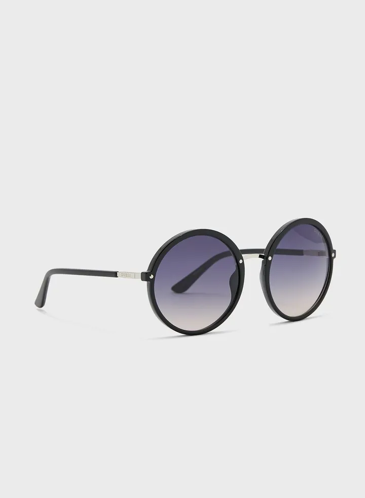 Injected Round Sunglasses