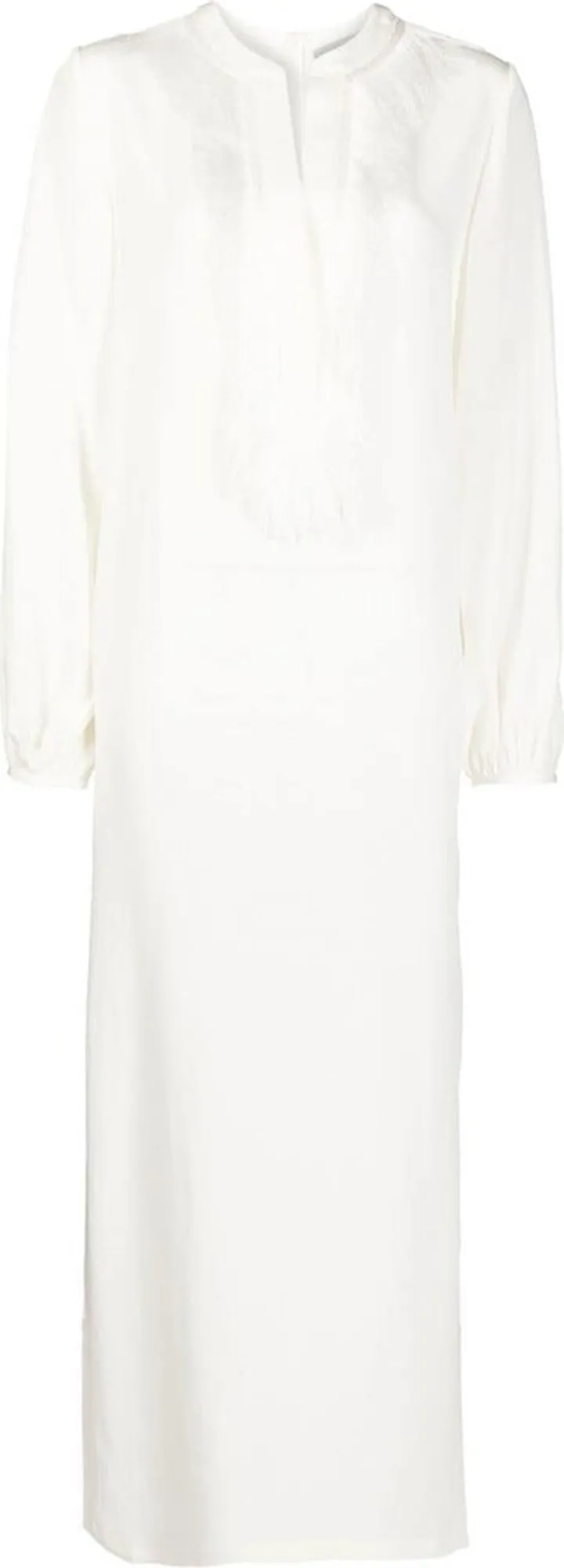 Frayed Midi Dress