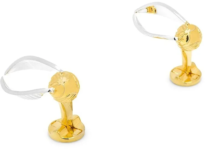 Harry Potter Golden Snitch Cufflinks