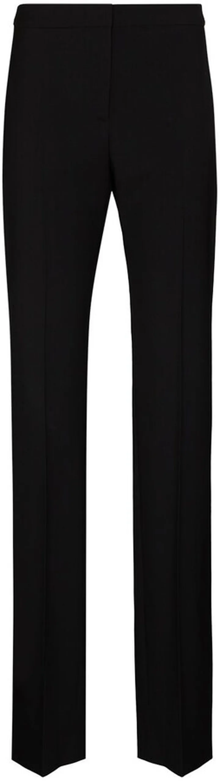 Straight-Leg Wool Trousers