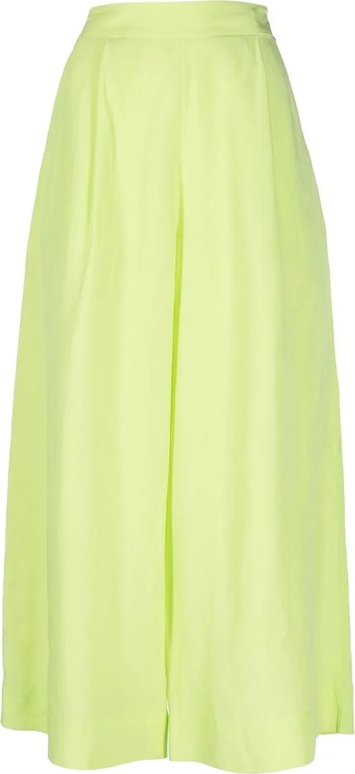 Plain Cropped Trousers