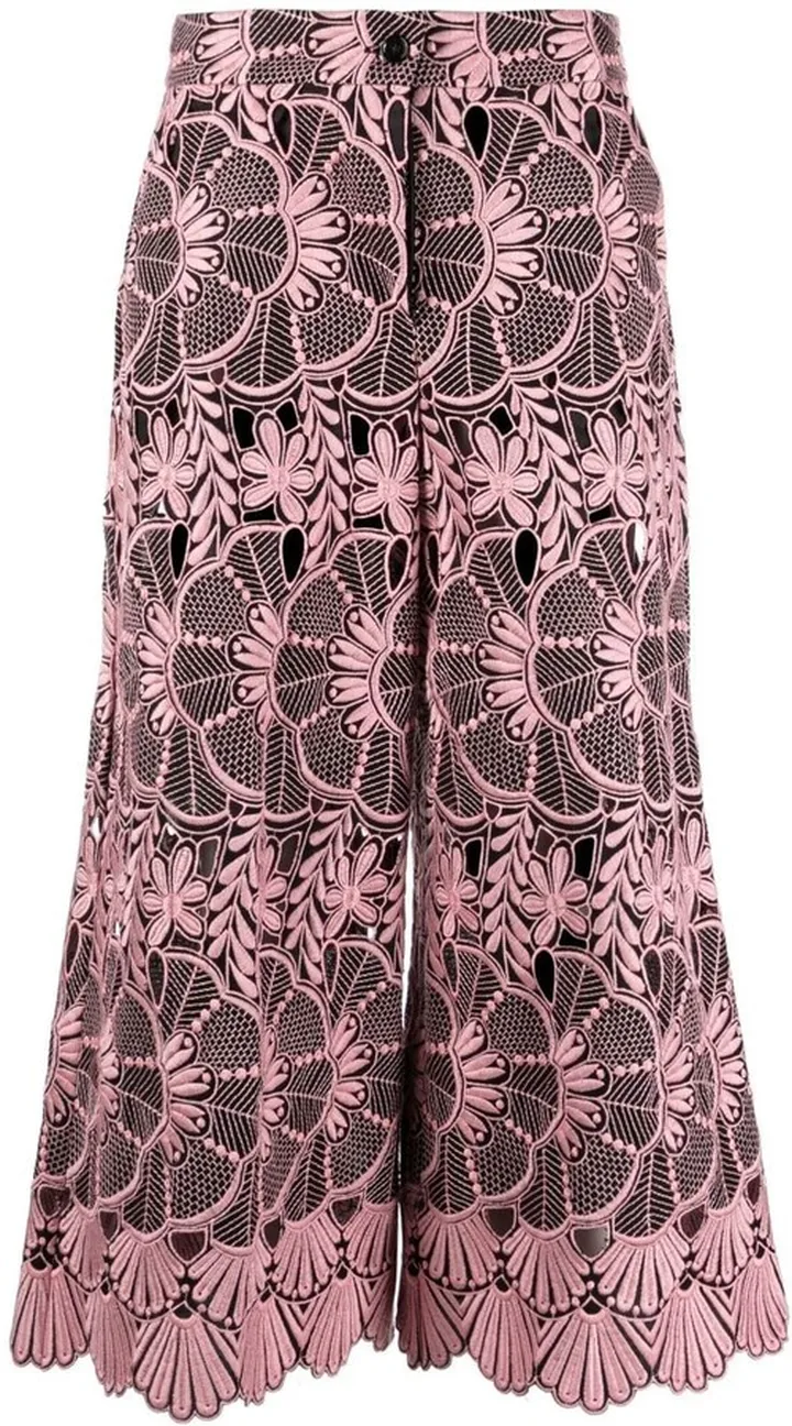Patterned Culotte Trousers